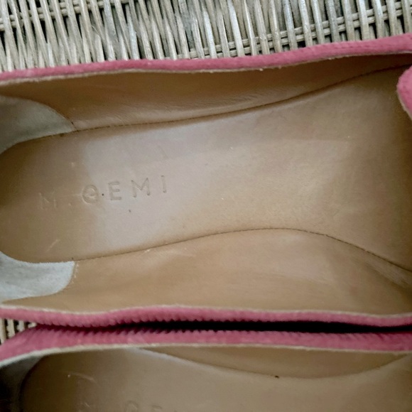 M. Gemi Red Rose Pink Stellato Sacchetto Size 38 US 8 - Picture 2 of 5